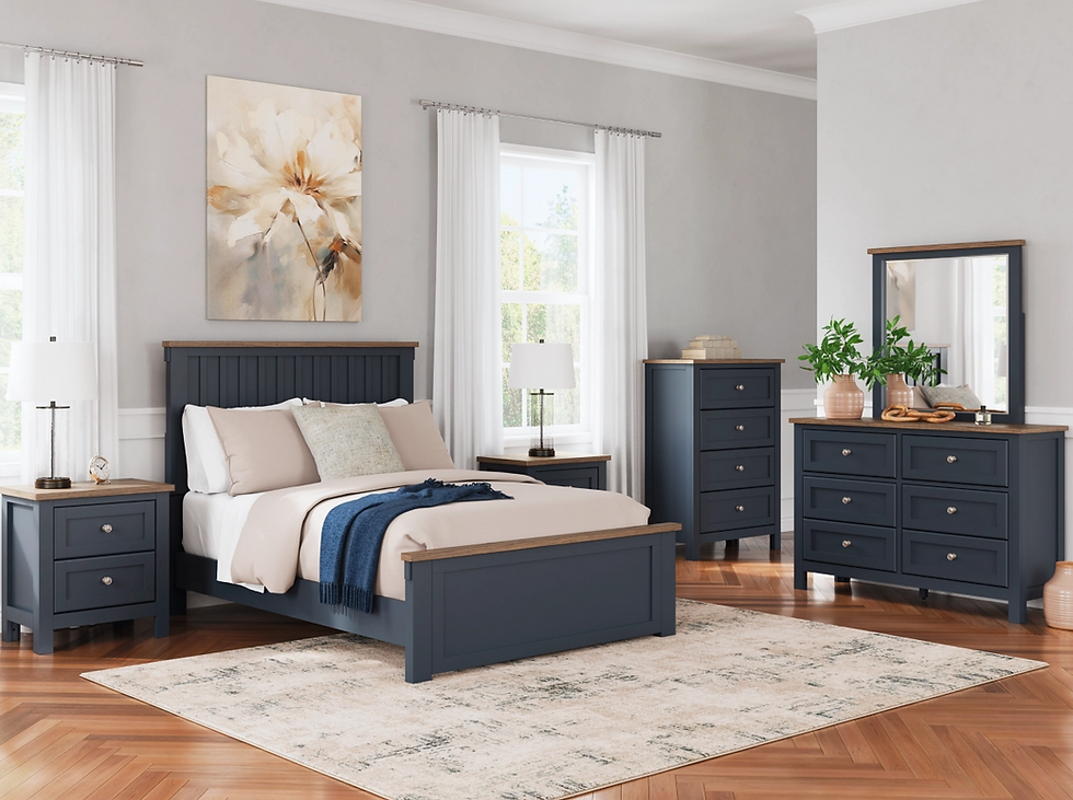 Thumbnail: Landocken Dresser and Mirror