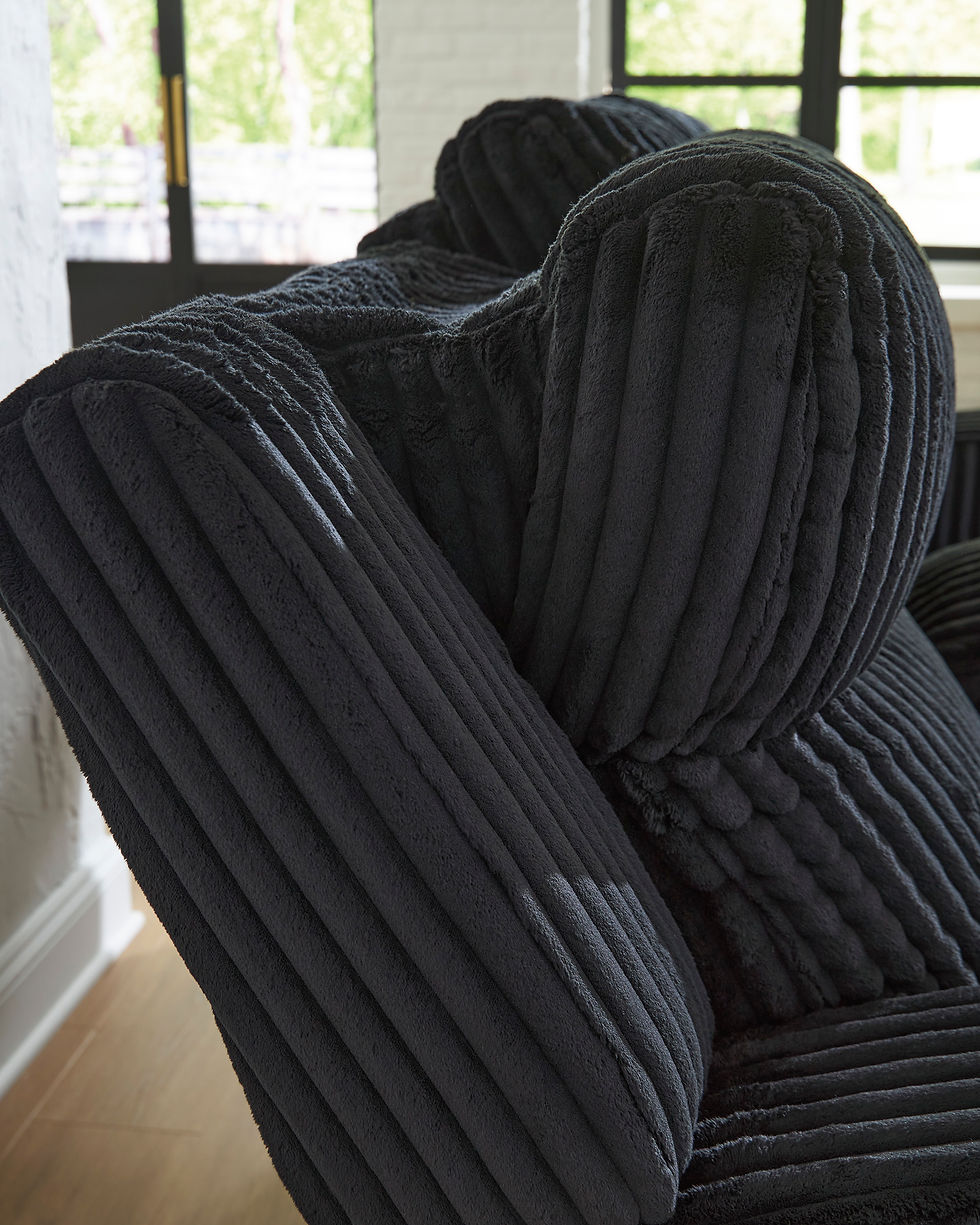 Thumbnail: TwinBrooke Belvarrow Sofa and Loveseat - Onyx