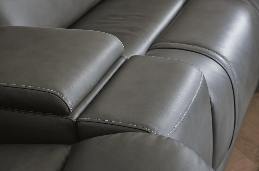 Thumbnail: 5Z - Harrenhurst Pittson 6-Piece Power Reclining Sectional
