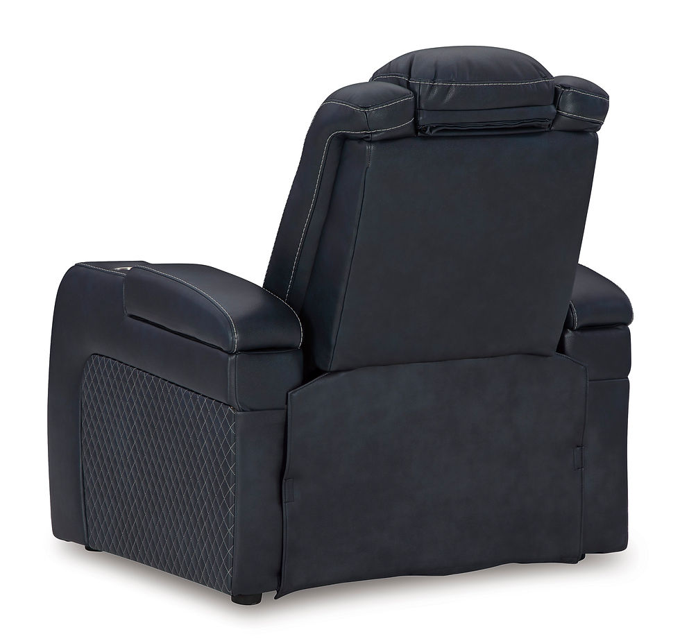 Thumbnail: Fyne-Dyme PWR Recliner/ADJ Headrest - Sapphire