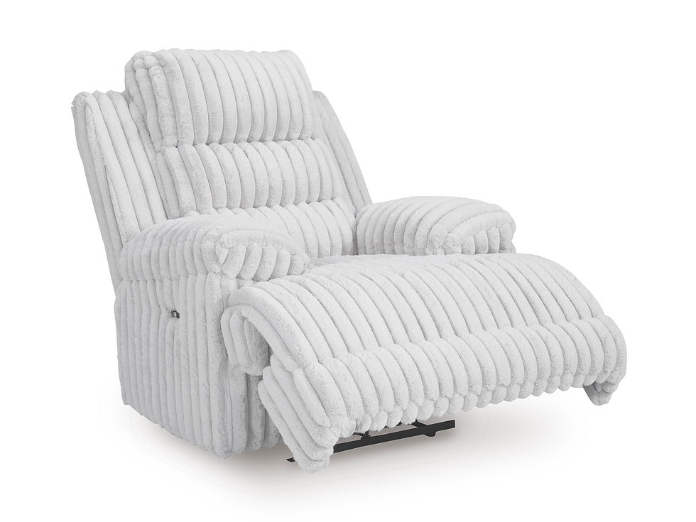 Thumbnail: Rhines Falls Zero Wall Power Recliner - Alloy