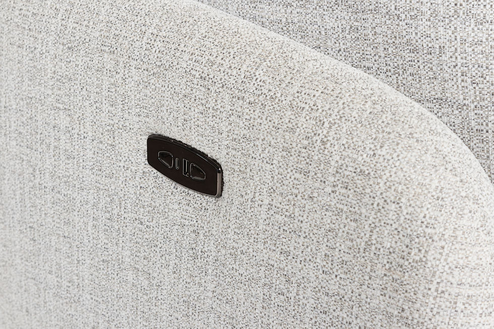 Thumbnail: Alainmont Next-Gen Nuvella Swivel Power Recliner