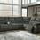 Thumbnail: Nettington 3-Piece Power Reclining Sectional