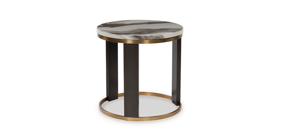 Jazmore Round End Table