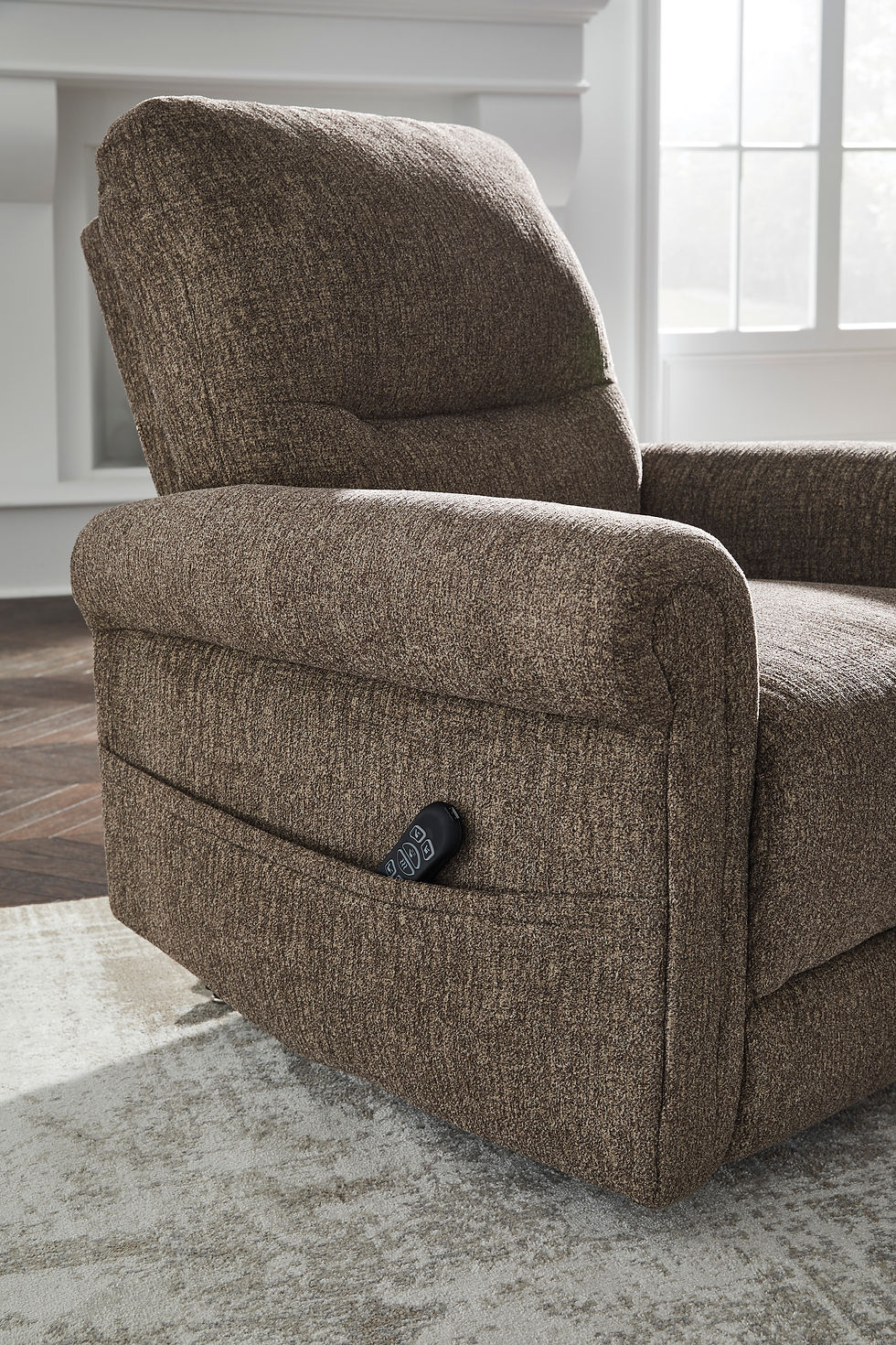 Thumbnail: Aureta Power Lift Recliner - Earth