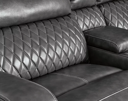 Thumbnail: Samperstone 3-Piece Power Reclining Modular Loveseat