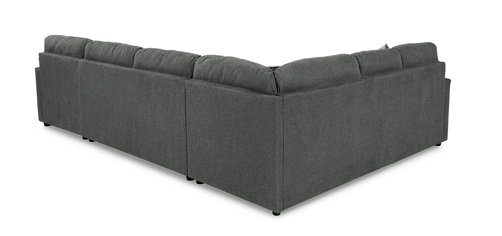 Thumbnail: Edenfield Charcoal 3-Piece Sectional with Chaise