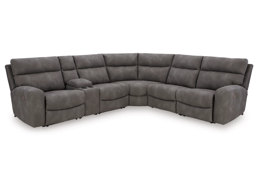 Thumbnail: Next-Gen DuraPella 6-Piece Power Reclining Sectional with Console
