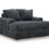 Thumbnail: Midnight-Madness Oversized Chaise - Gunmetal