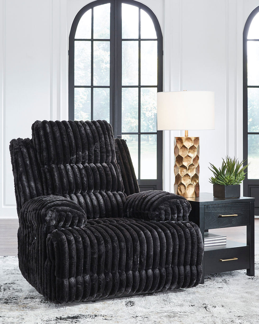 Thumbnail: Rhines Falls Zero Wall Power Recliner - Onyx