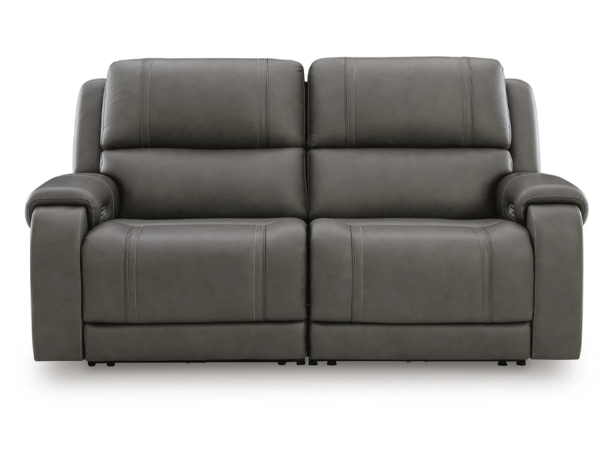 5Z - Harrenhurst Pittson 2-Piece Power Reclining Sectional Loveseat