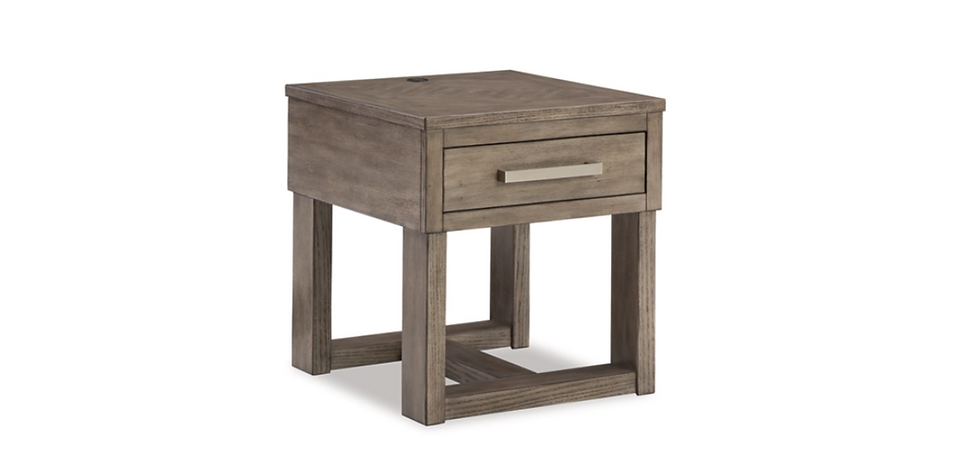 Loyaska Rectangular End Table