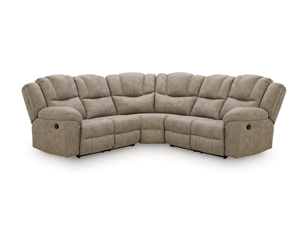 Thumbnail: Ravenswaye Pearce-Pike 3-Piece Reclining Sectional