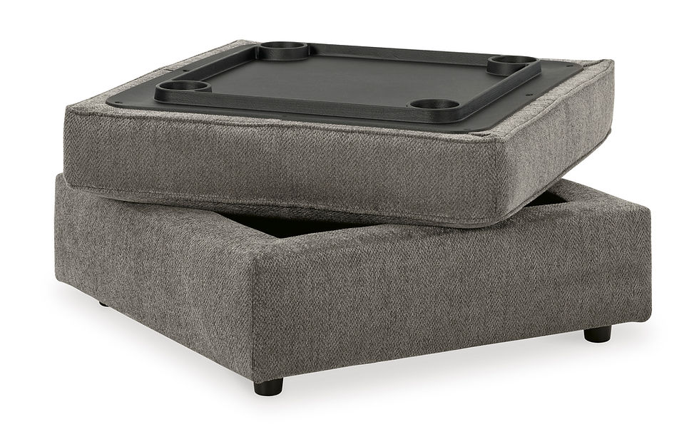 Thumbnail: O'Phannon Putty Storage Ottoman