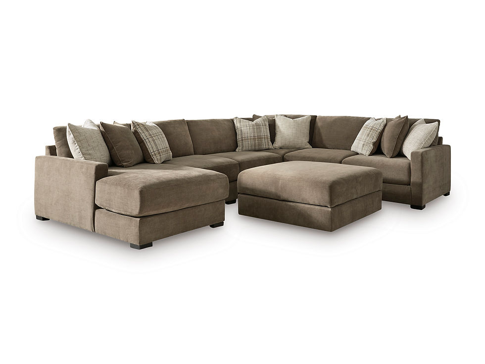 Thumbnail: Camellia-Court 6-Piece Sectional with Chaise