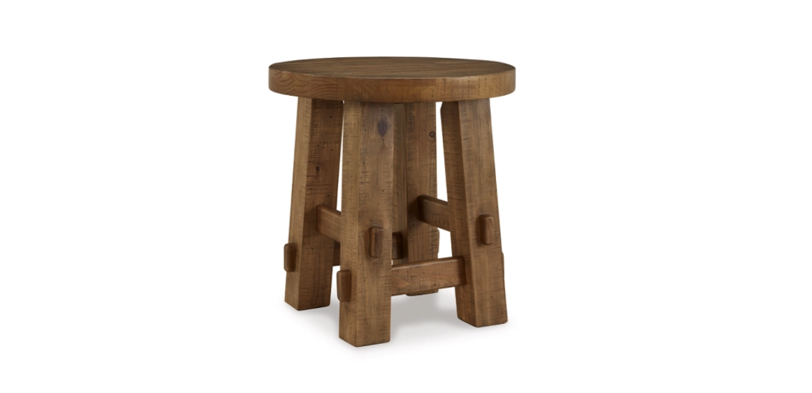 Mackifeld Round End Table
