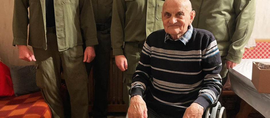 Herzliche Gratulation an Johann Schieber zum 90. Geburtstag