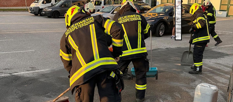 09.07.2025 - G1 – Einsatz zum Binden einer Dieselspur