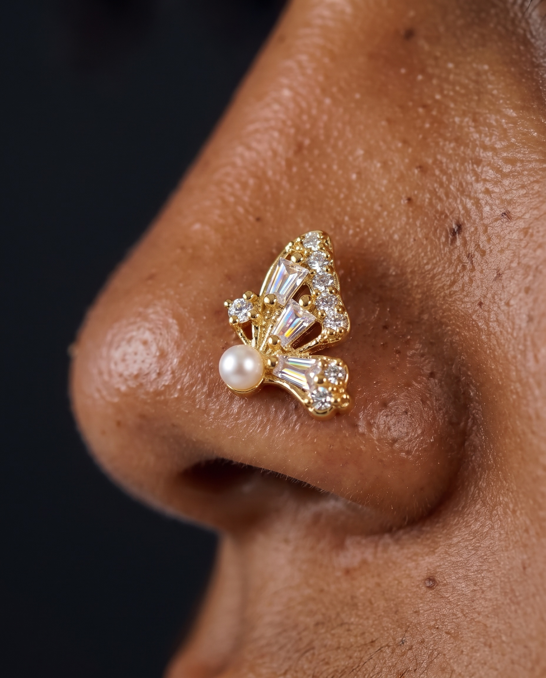 Piercing Elia détail porté