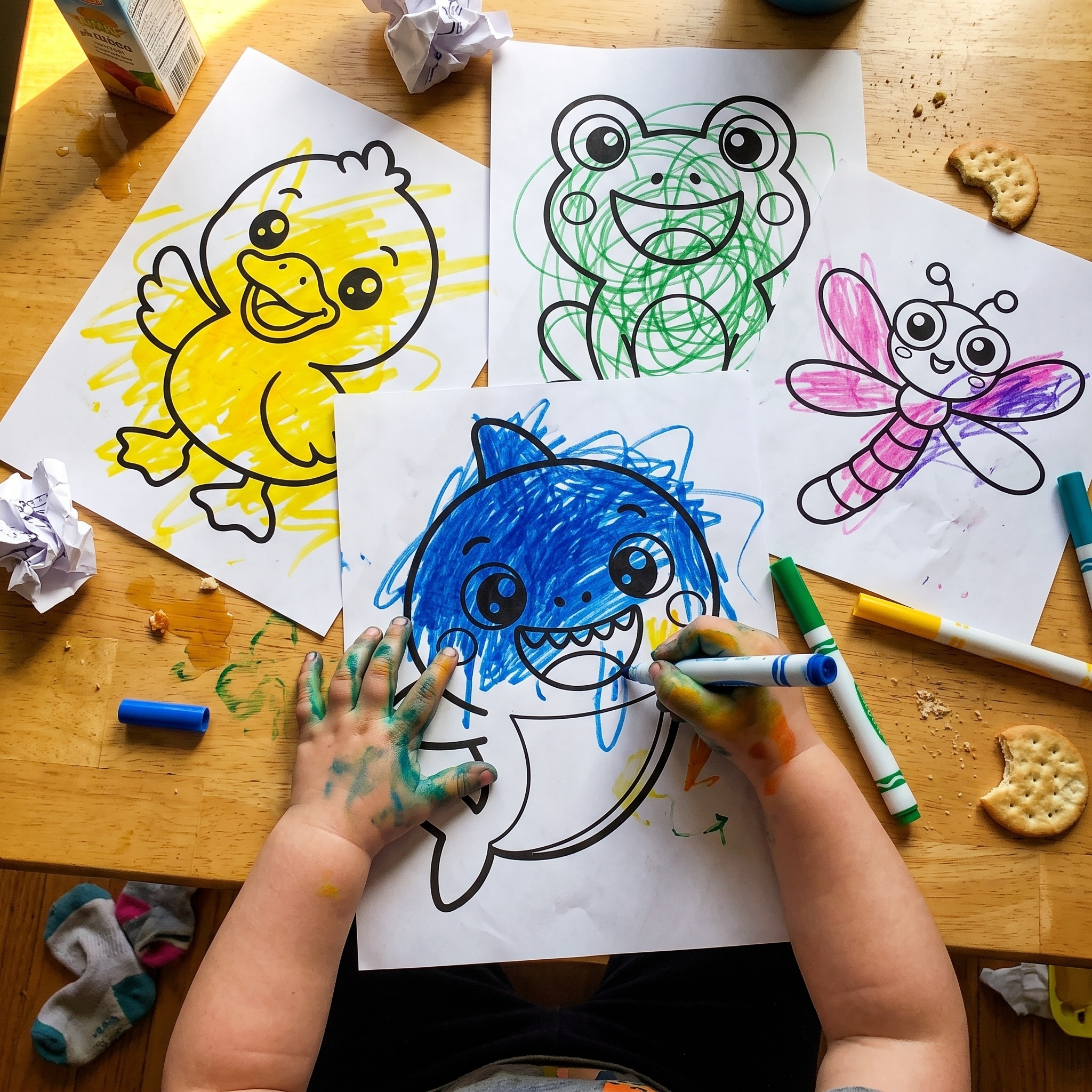Exemple de coloriage