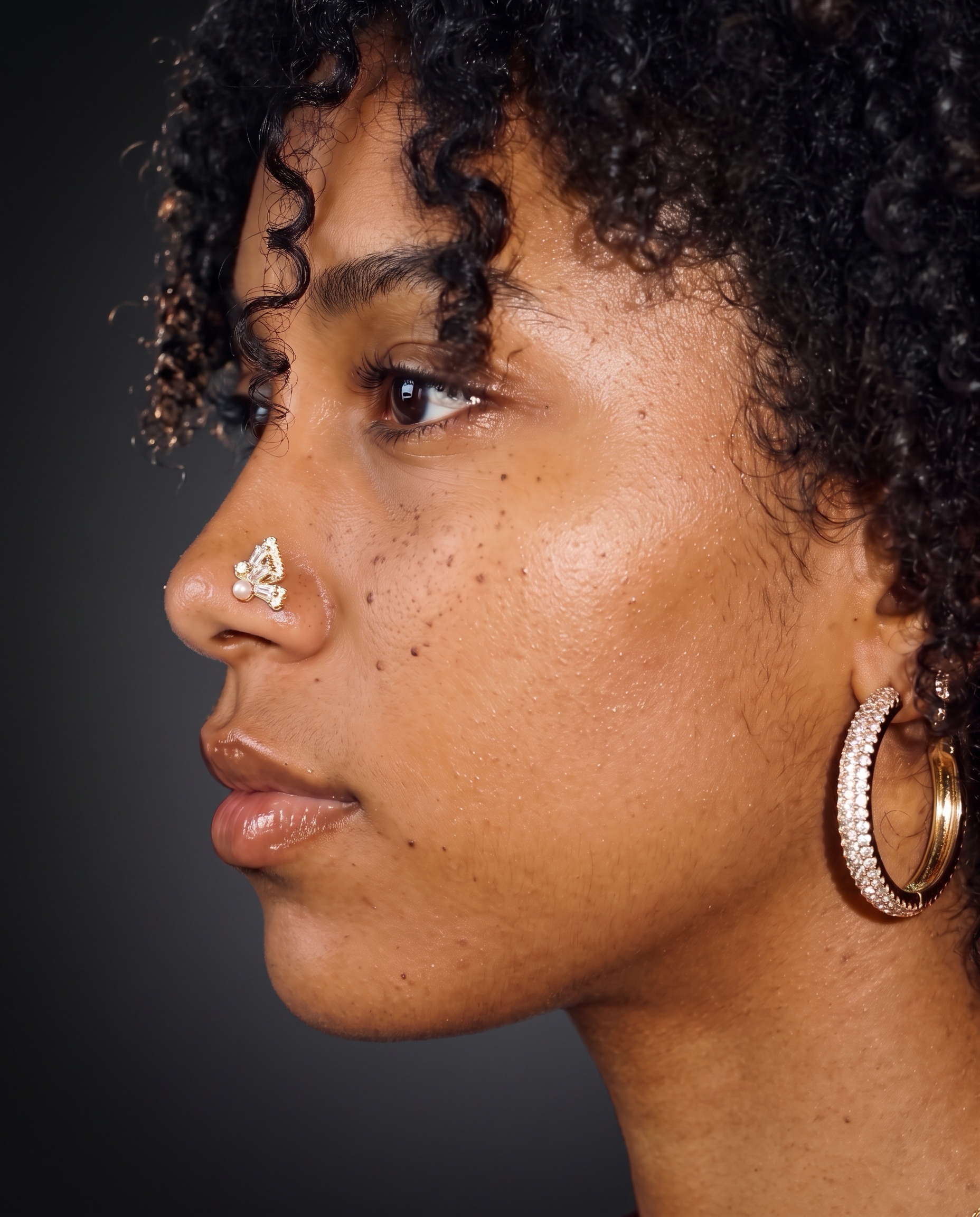 Piercing Elia porté