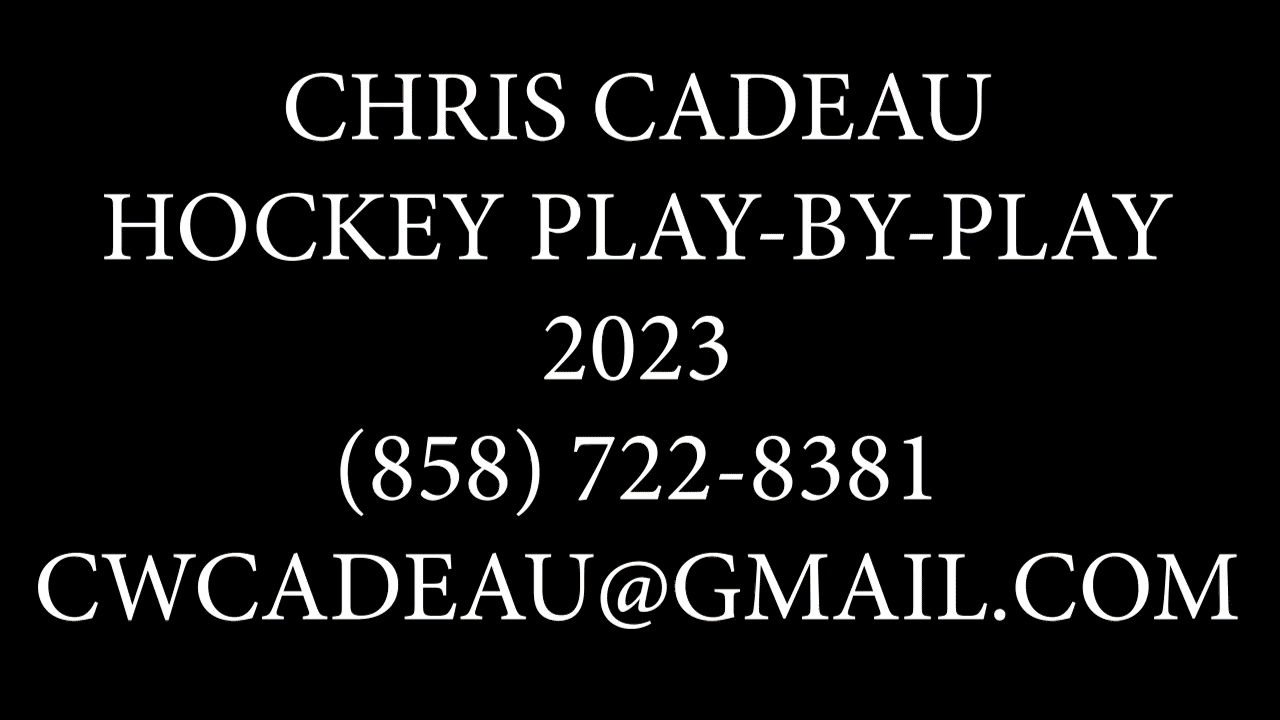 Chris Cadeau: Hockey Play-By-Play (2023)