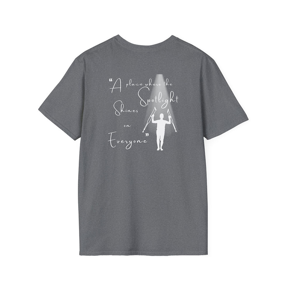 Thumbnail: Minimalist Monogram Unisex T-Shirt - Perfect Everyday Wear
