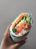 Sushi Burrito on a Sunday
