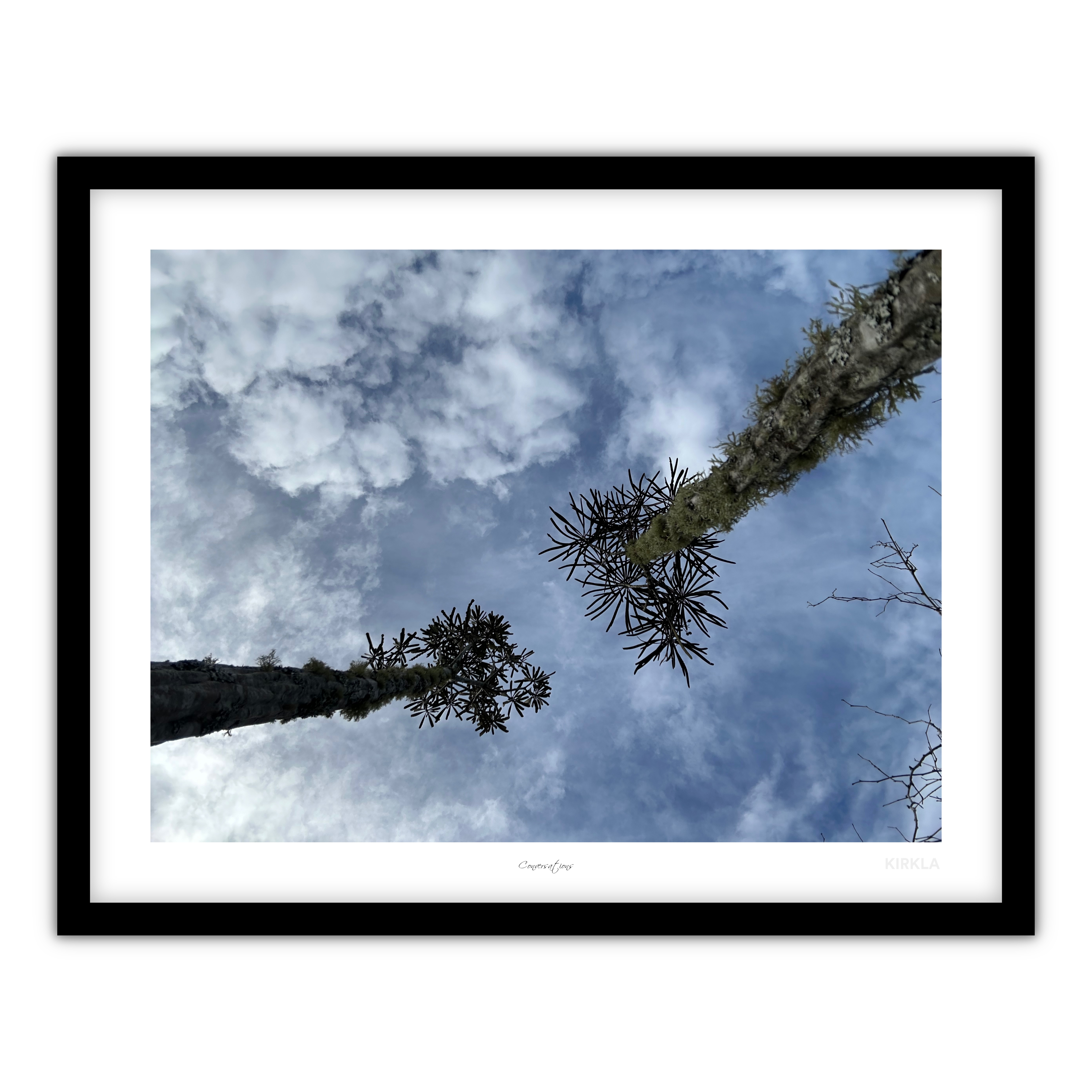 Conversations Art Print Framed