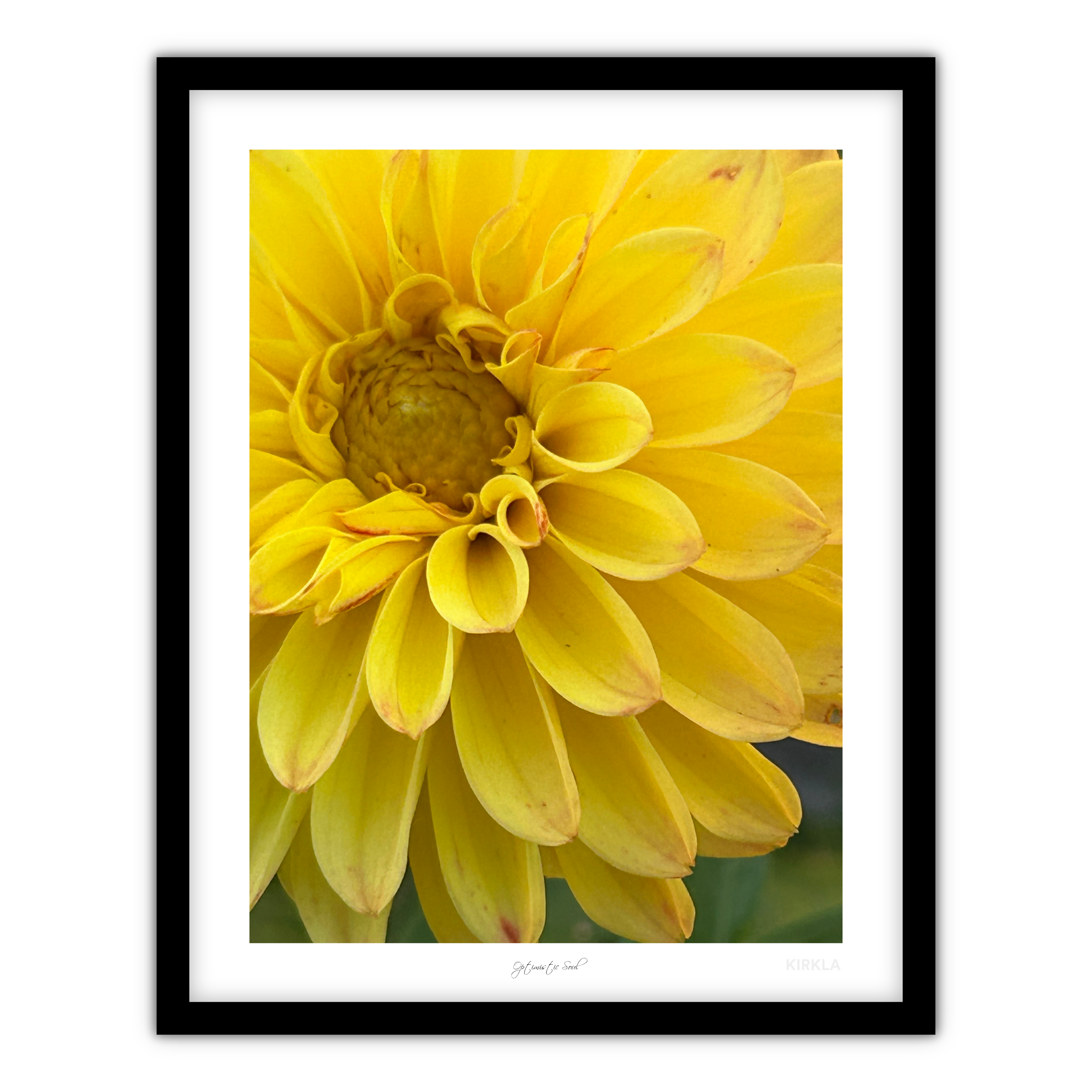 Optimistic Soul Art Print by Hope Framed