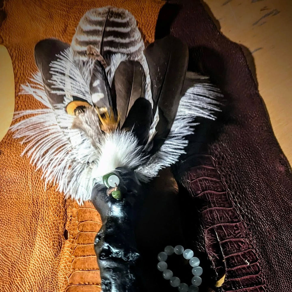 New medicine smudge feather fans !