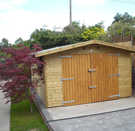 wood garage doors