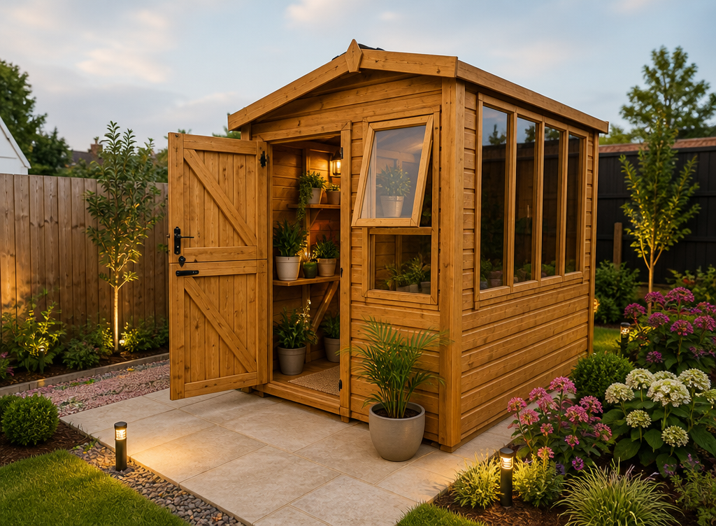Sunstore Apex Potting Shed