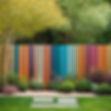 painted fence in a modern garden.jpg
