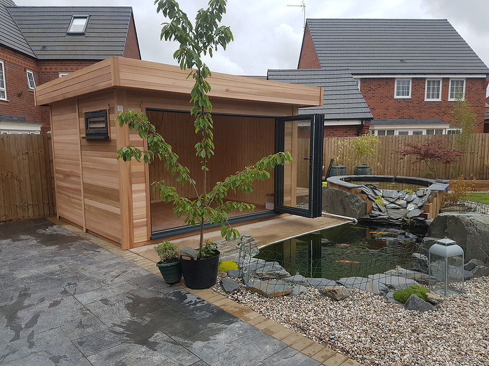 Garden Office Pod in Leicestershire