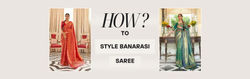 How to Style a White Banarasi Silk Saree A Guide by Raj Silk Villa