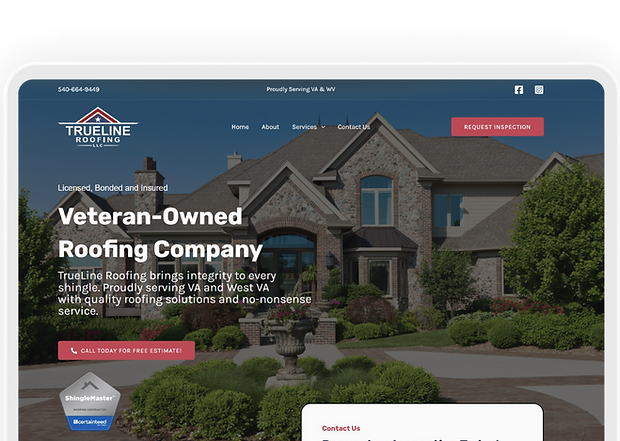 Custom website design in Harrisonburg VA for small businesses