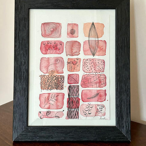 Aquarelle et Encre 18x24cm