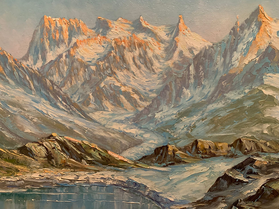 Miniature : Chamonix, Aiguille Verte, Lac Blanc. « Adolphe ROBERTY »