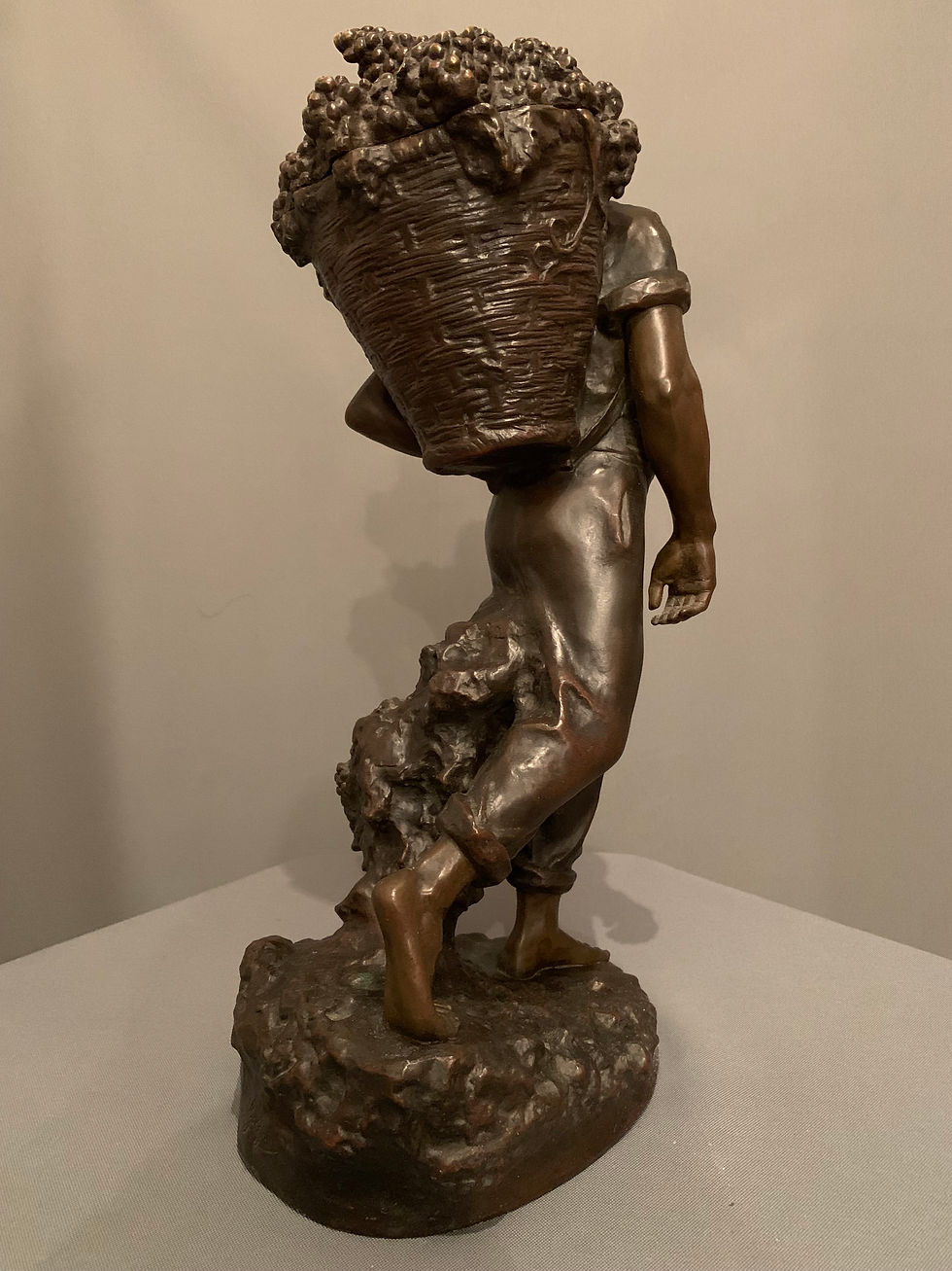 Miniature : Le Vendangeur – Emile Grégoire (1871-1948)