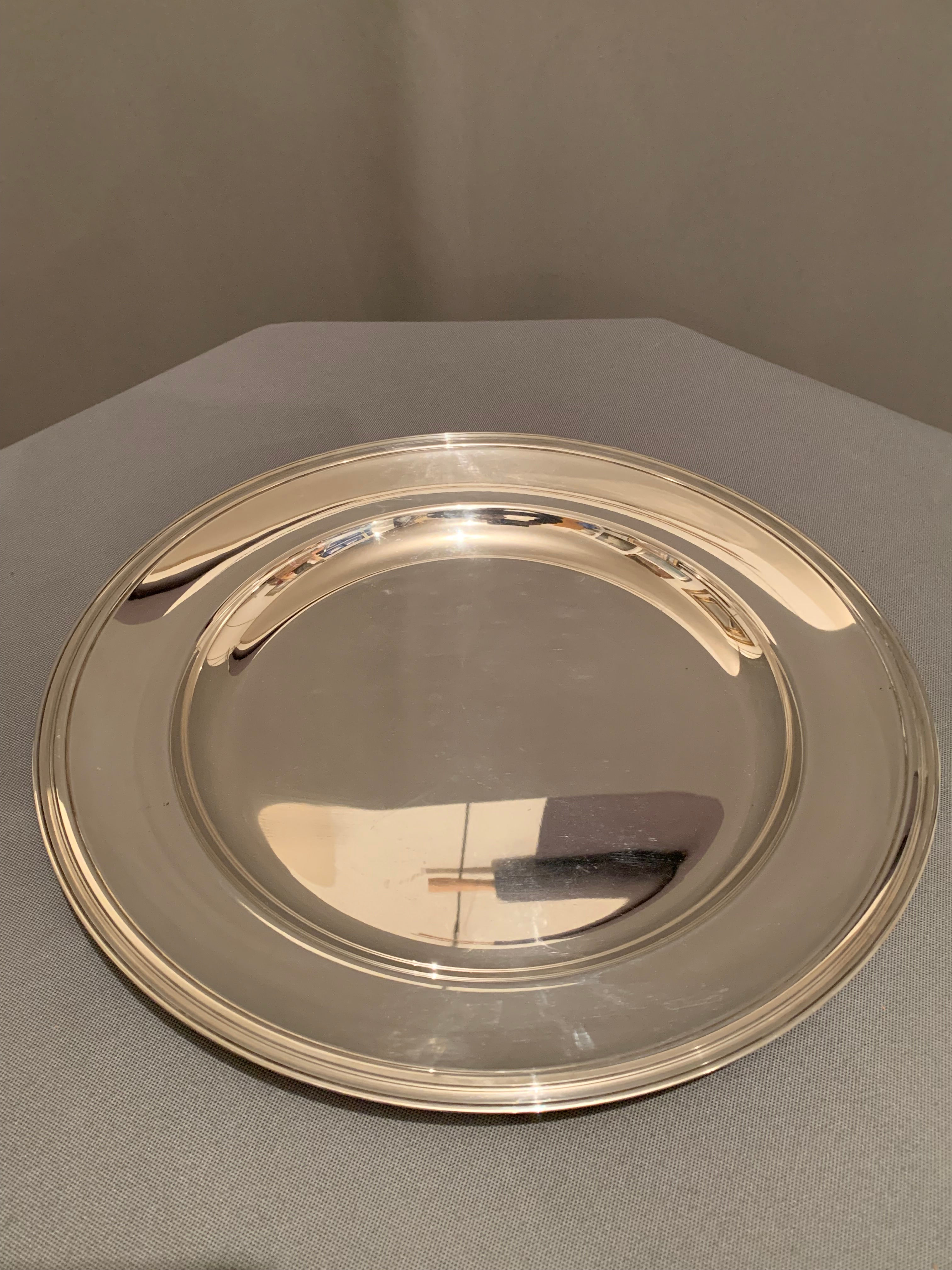 PLAT ROND DE LA MAISON CHRISTOFLE