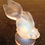 Miniature : Poisson en verre opalescent de Sabino