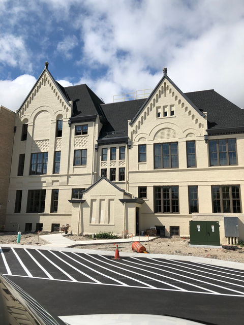 Historic church NEW windows installation in Madison Wisconsin