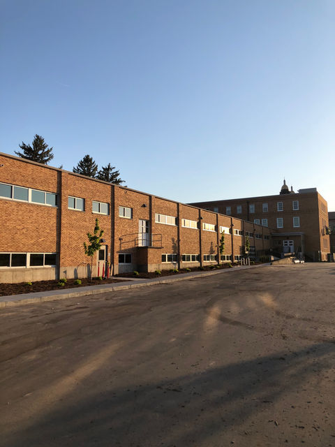 NEW Commercial building windows installed by the Dotz Brothers of Milwaukee Wisconsin