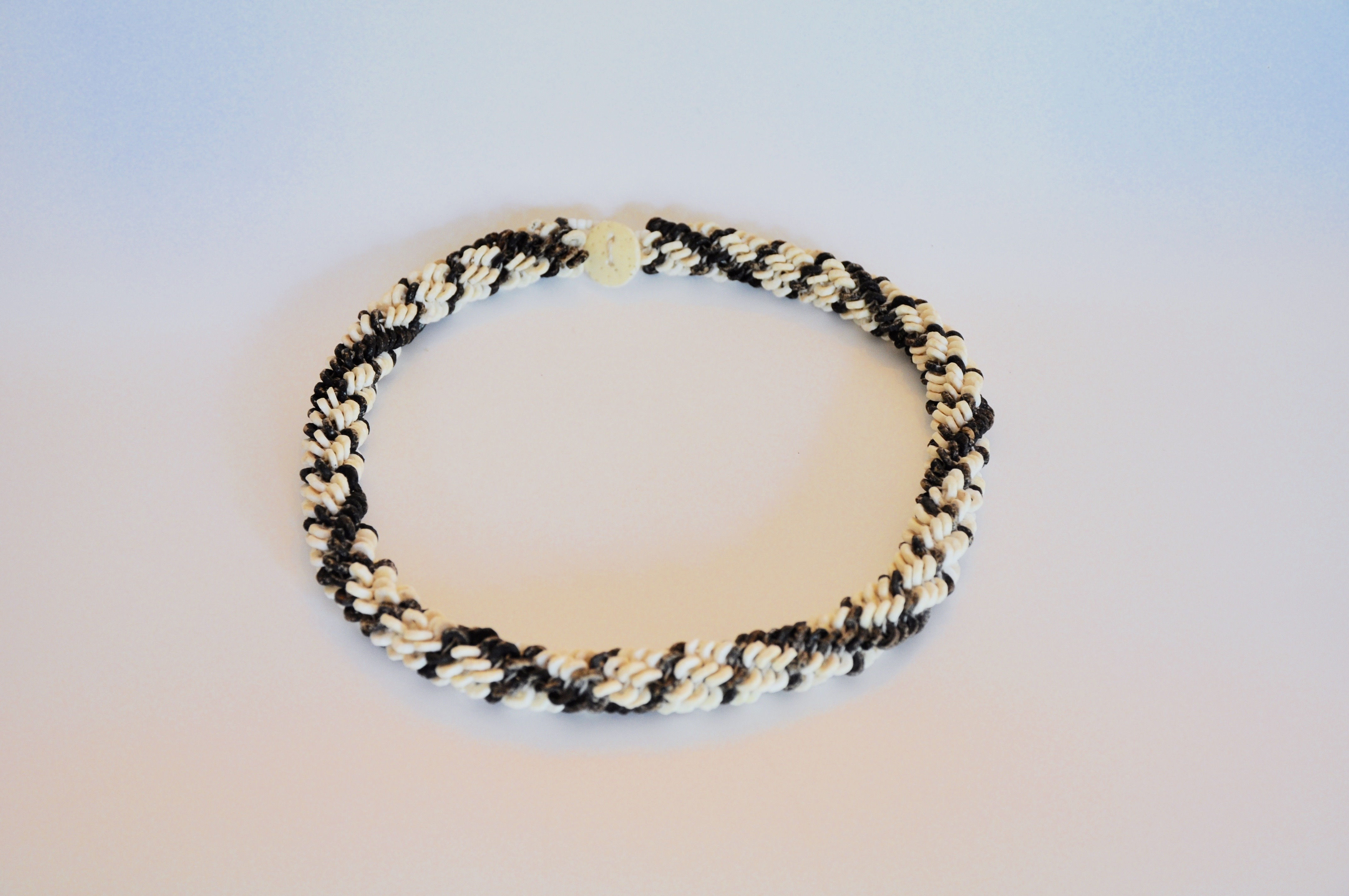 Ostrich Egg Necklace