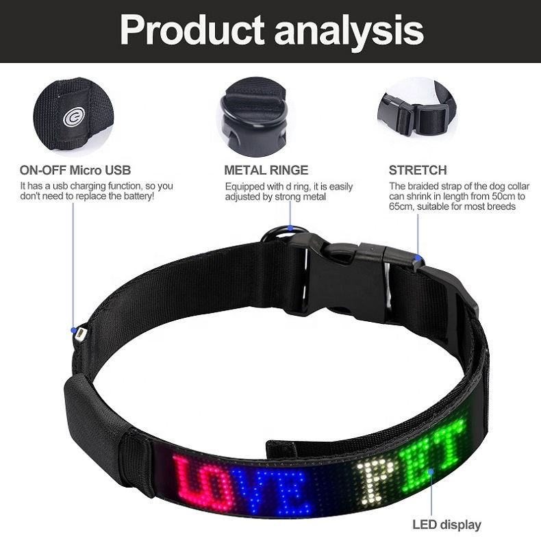 Thumbnail: Led Collar With Programmable Display