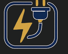 Electrical services icon representing licensed electricians providing installations, repairs, upgrades, and electrical mainte