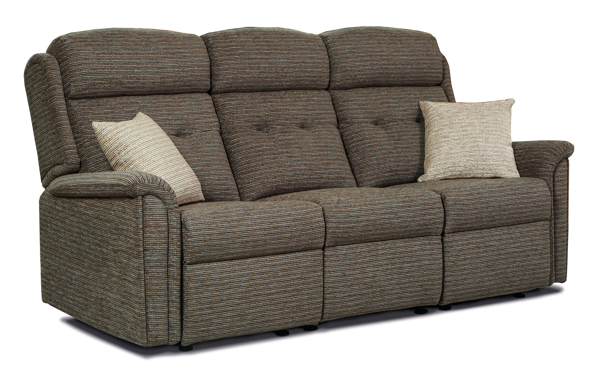 Sherborne Roma Small Fabric Fixed 3-Seater Settee