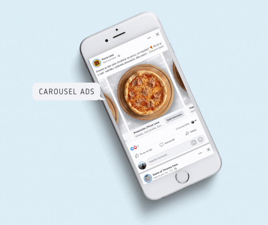 Remarketing a carousel Ads - Marion marketing