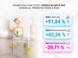 +91,84 % v tržbách a snížení nákladovosti o 30 %: Jak jsme s rodinnou firmou biodynamické kosmetiky dieNikolai využili algoritmus Andromeda a nové nastavení měření